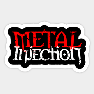 Metal Injection Retro Design Sticker